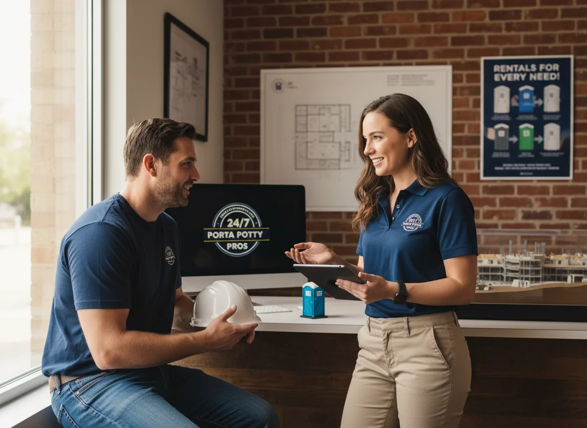 Flushing Toilet Rental Options in Worthville, PA